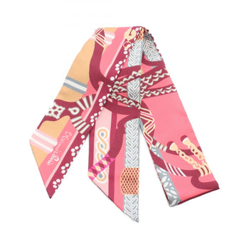Hermes Twilly Fantaisie D'Etriers Scarf Silk