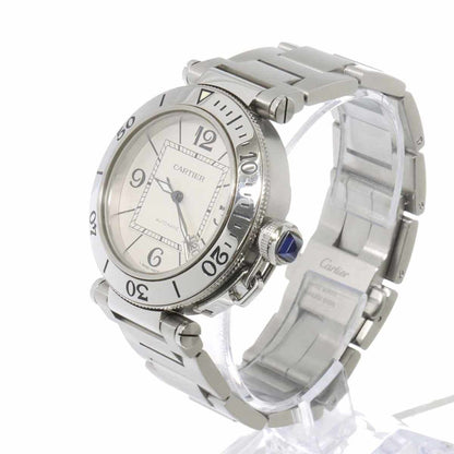 Cartier Pasha Seatimer W31080M7 Men'S Watch With Date Display