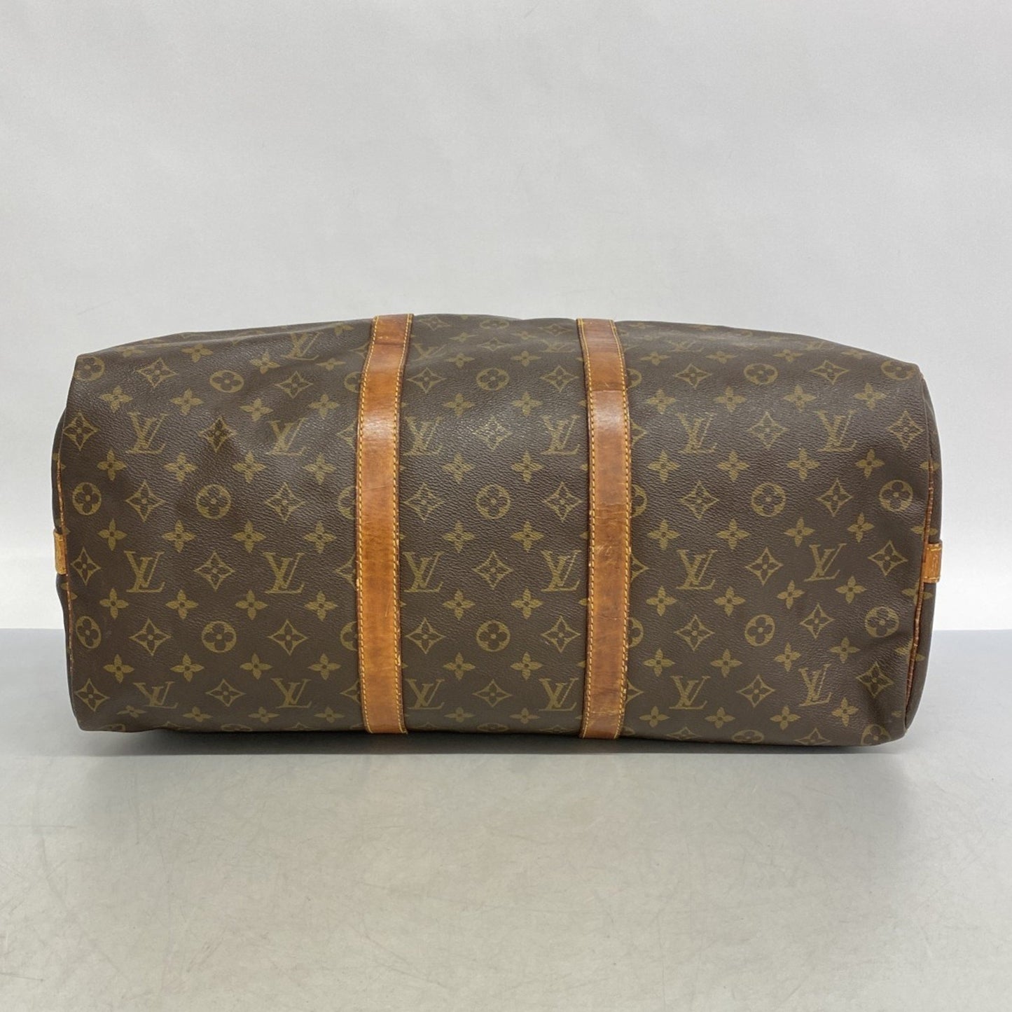 Louis Vuitton Monogram Keepall Bandouliere 50 Boston Bag M41416 Brown