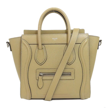 Celine Luggage Nano Handbag Calfskin