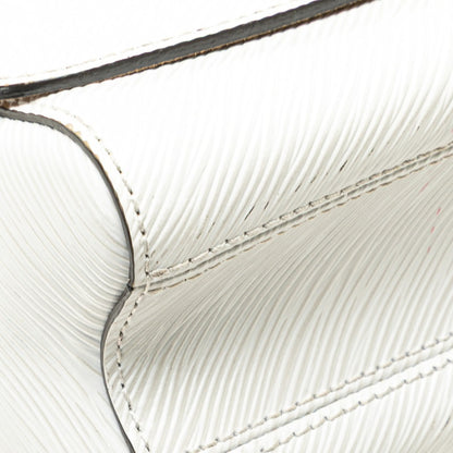 Louis Vuitton Epi Twist Pm Crossbody Chain Shoulder Bag M59886 White Leather