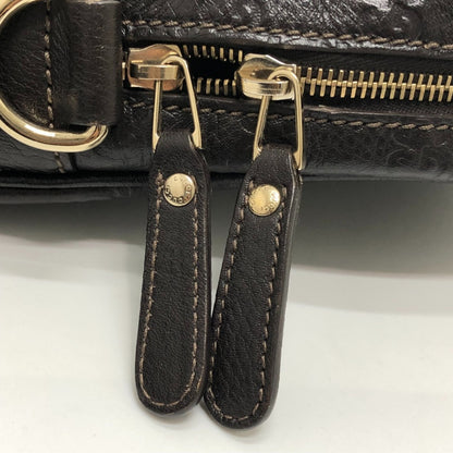 Gucci 201480 Sima Line Bag Business Bag Briefcase Brown