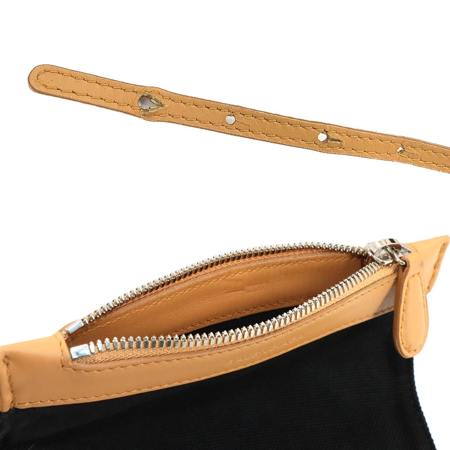 Balenciaga Navy Cabas Xs 2-Way Tote/Shoulder Bag In Leather