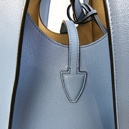 Tod'S T-Timeless Medium Tote Bag (Xbwtsba0300) In Light Blue Leather.