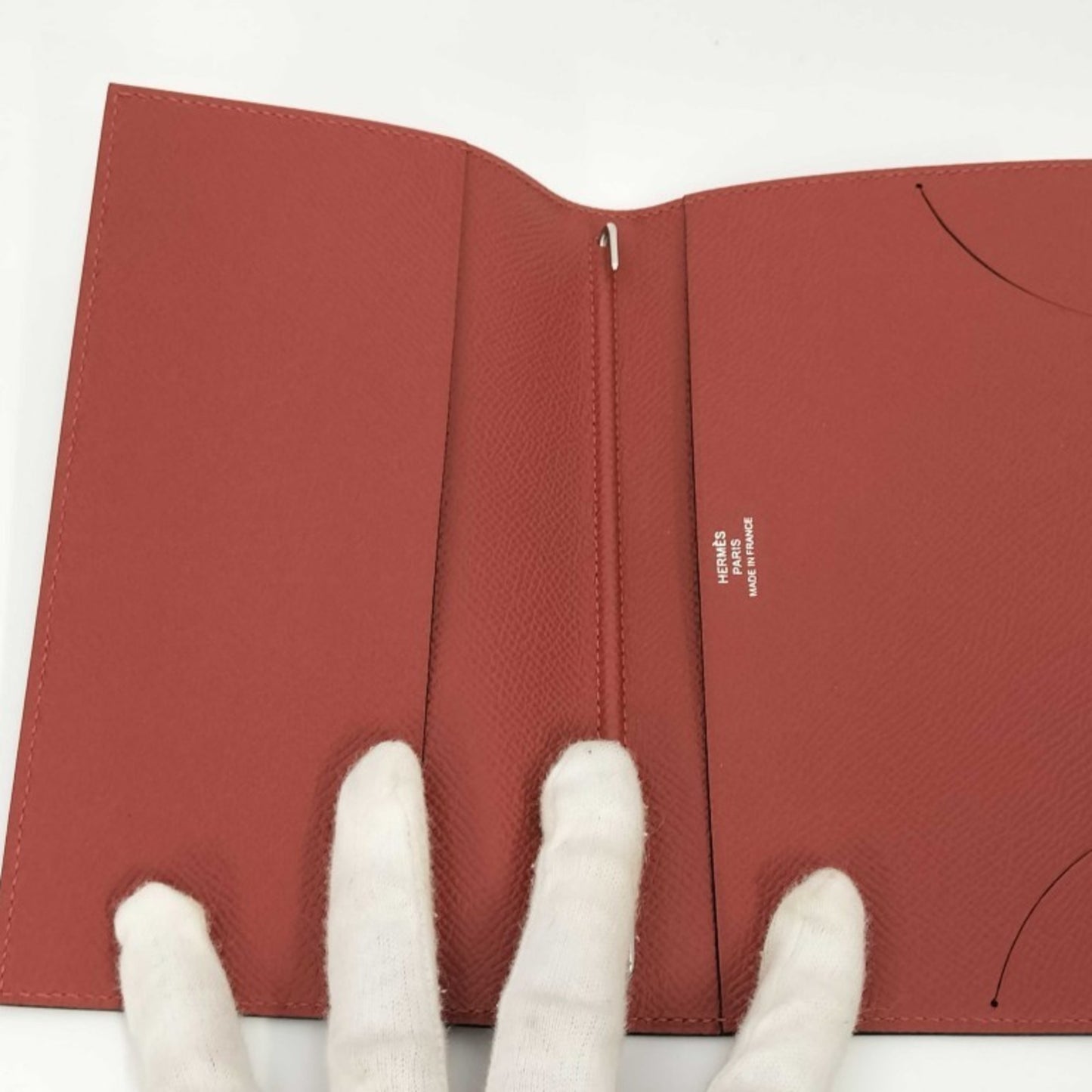 Hermes Herms Agenda Mm Rouge Serie Cuivre Epson Planner Cover