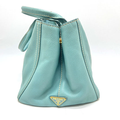 Prada Bn1872 Logo Canapa Handbag Large Capacity Tote Bag Leather