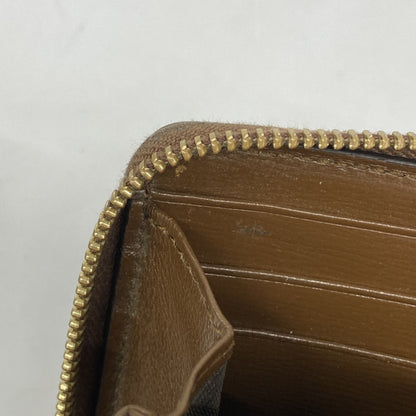 Gucci Gg Supreme Long Wallet 636169 Brown Multicolor