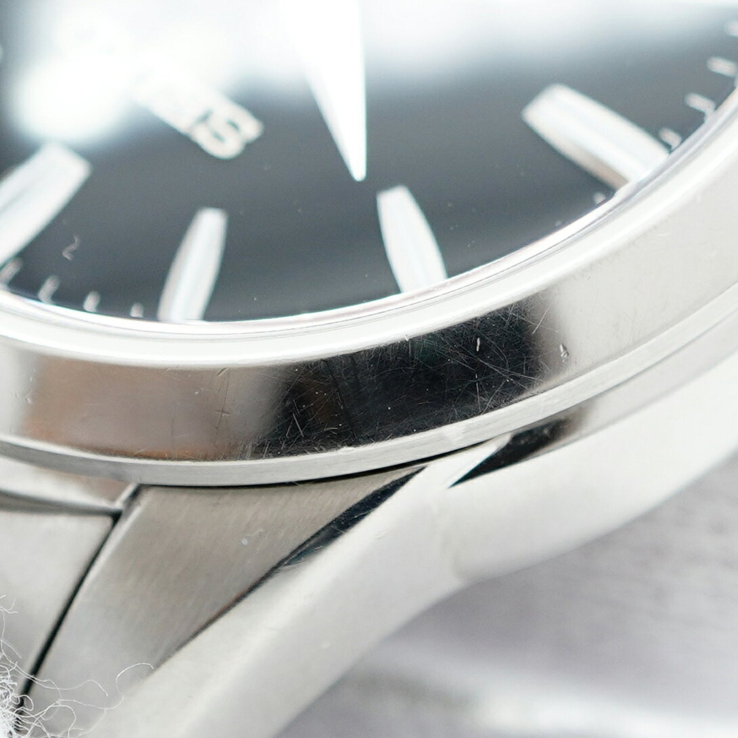 Seiko Grand 9R66-0Ae0 Sbge213 Black Dial