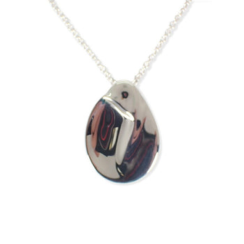 Tiffany 925 Madonna Pendant Necklace