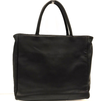 Prada Nappa Handbag Leather Triangle Black