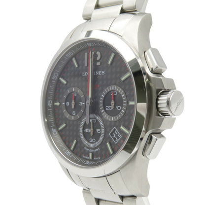 Longines Conquest V.H.P L3.717.4.66.6 Quartz Watch Ss Grey 1443Longines
