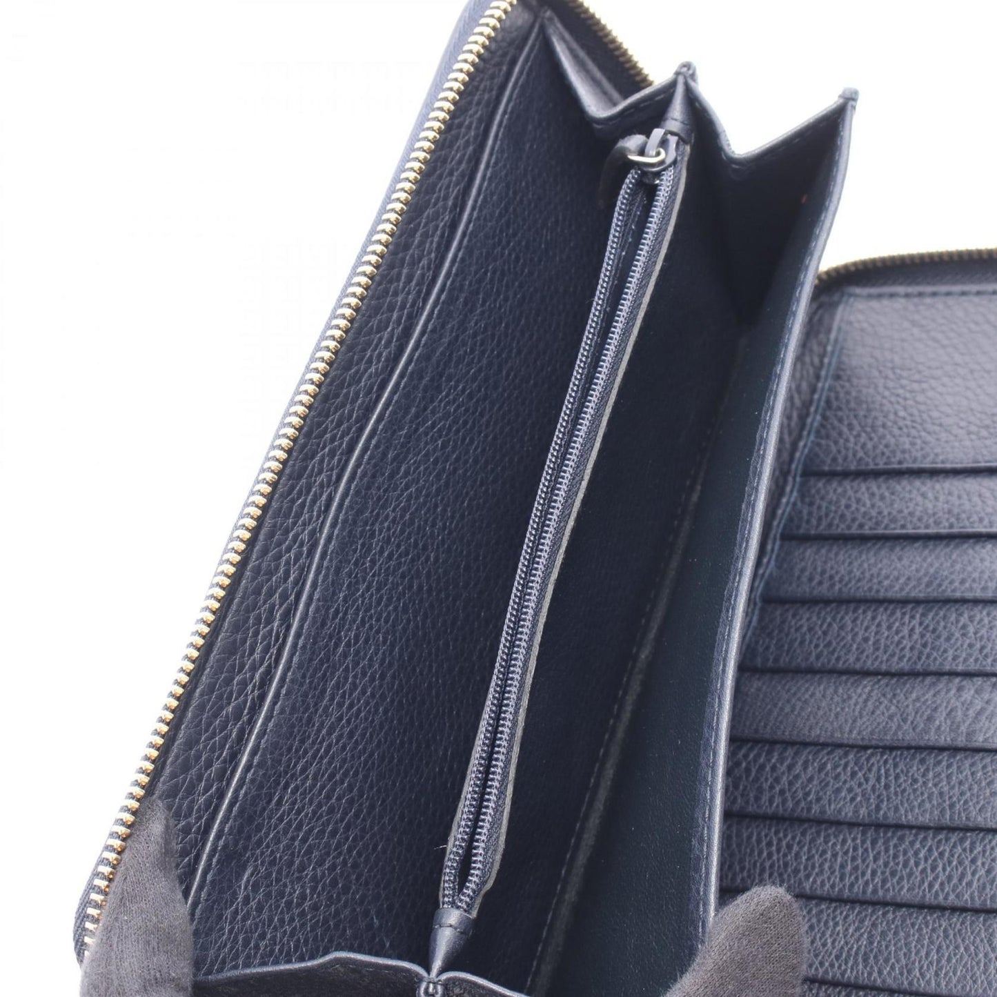 Gucci Soho Interlocking G Round Long Wallet