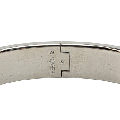 Hermes Click H Pm Bracelet In Silver