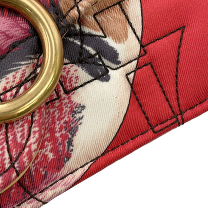 Salvatore Ferragamo Chain Shoulder Bag Gancini Nylon 21H454