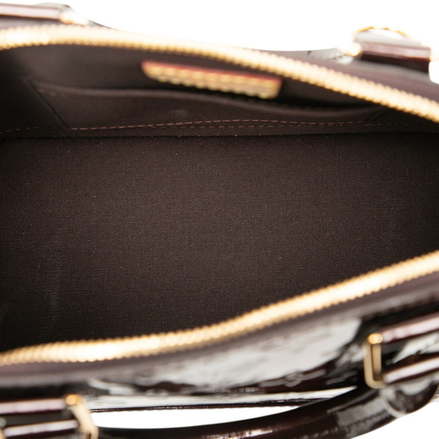 Louis Vuitton Monogram Vernis Alma Bb Handbag/Shoulder Bag