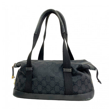 Gucci Gg Canvas Handbag 92734 Black