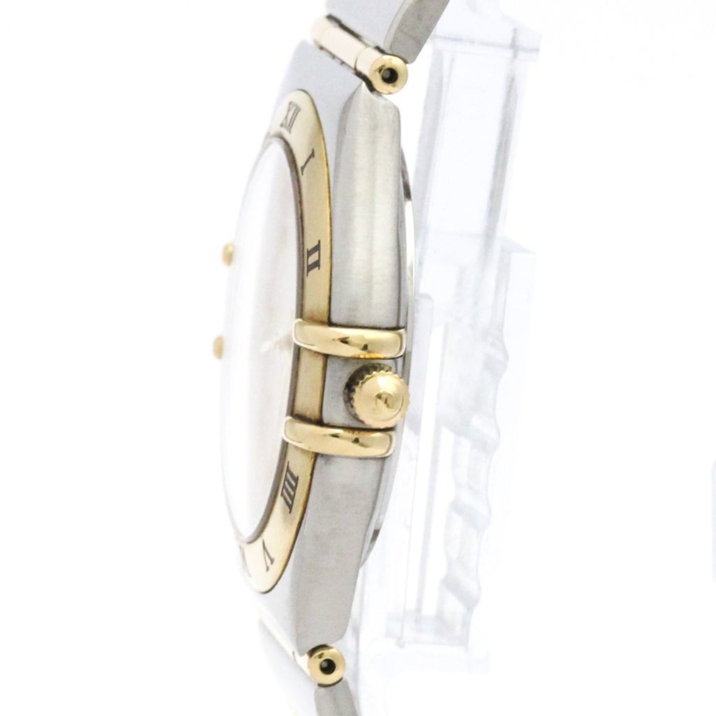 Omega Constellation 18K Gold Steel Quartz