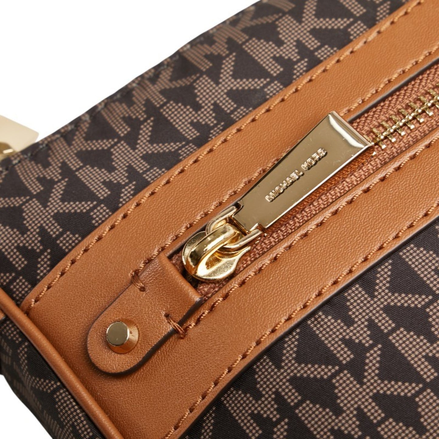 Michael Kors Signature Crossbody Shoulder Bag In Black