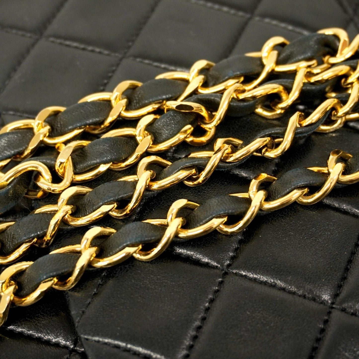 Chanel Matelasse Shoulder Bag With Chain Bag