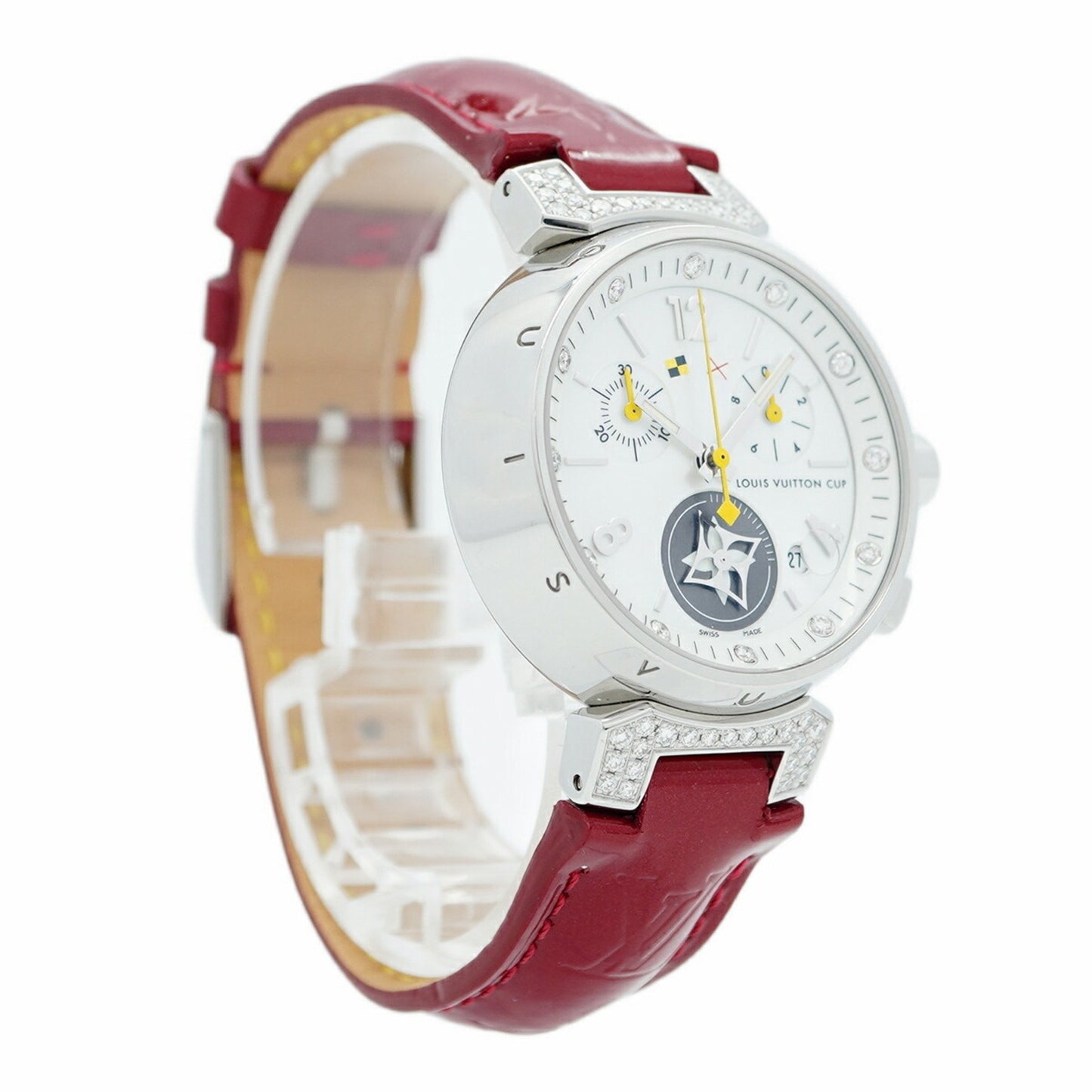 Louis Vuitton Tambour Q132H White Dial