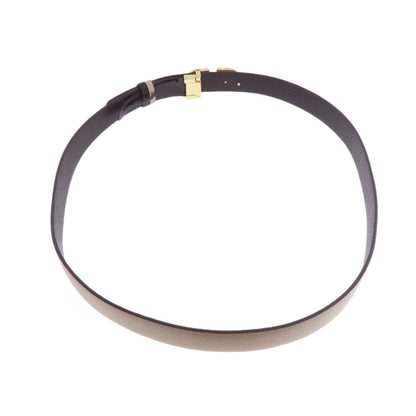 Salvatore Ferragamo Gancini Hardware Leather Belt