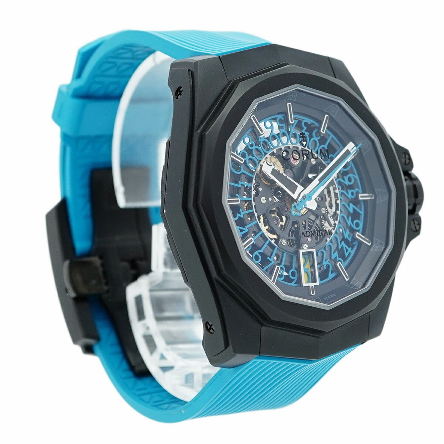 Corum Admiral Ac1 45 A082 03688 Skeleton Dial