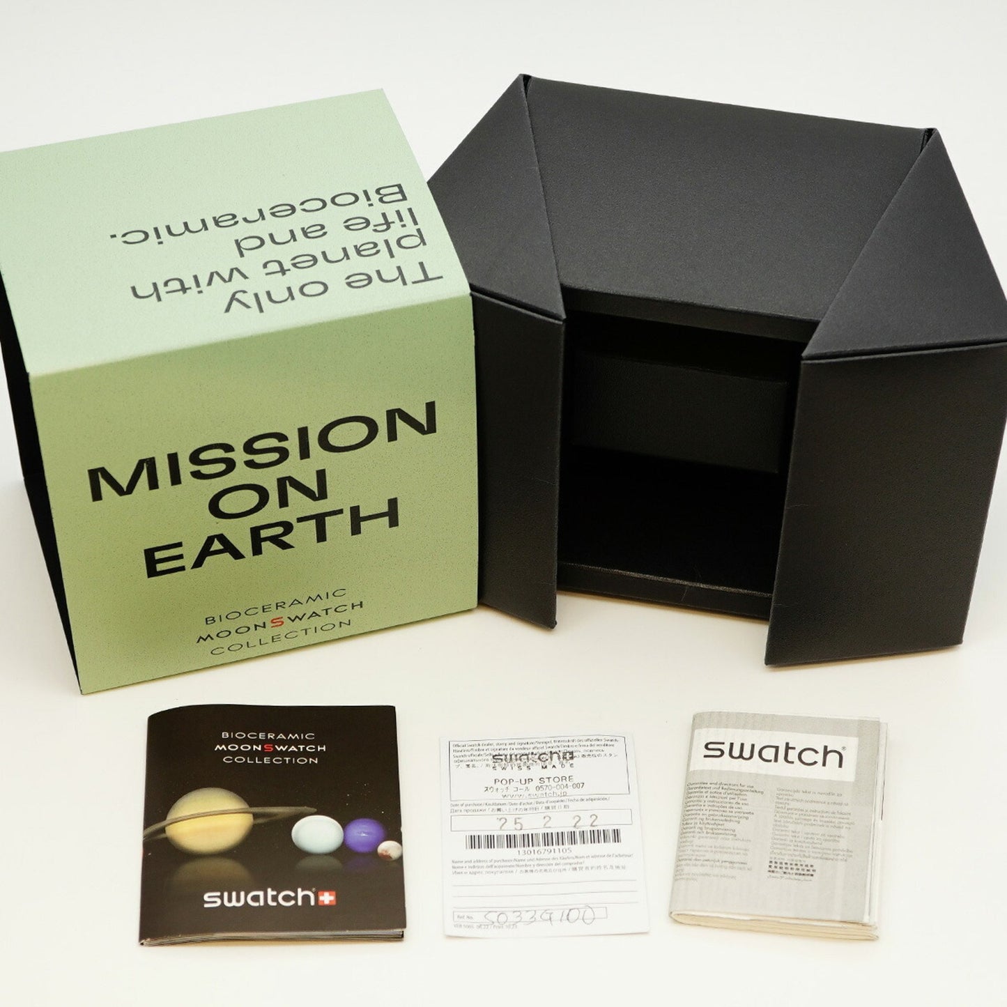 Swatch X Omega Mission On Earth So33G100 Navy Dial