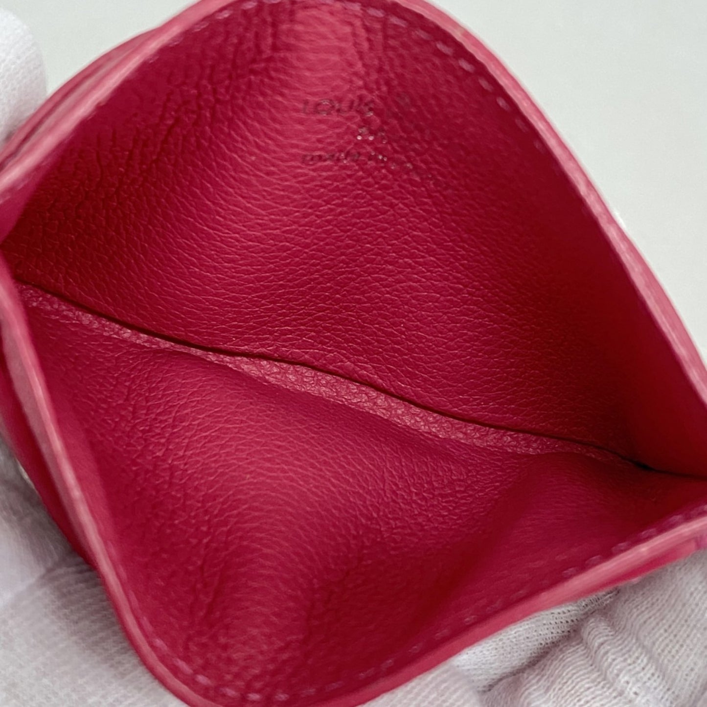 Louis Vuitton Porte Carte Lockme Card Case M68555