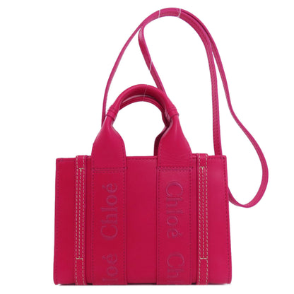 Chlo Chloe Woodymi Handbag Leather