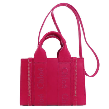 Chlo Chloe Woodymi Handbag Leather