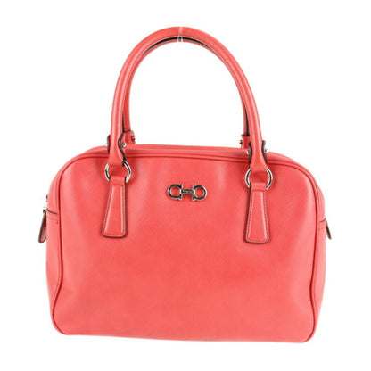 Salvatore Ferragamo Gancini Handbag Ee 21 B713 Leather Pink 2122043007465R1