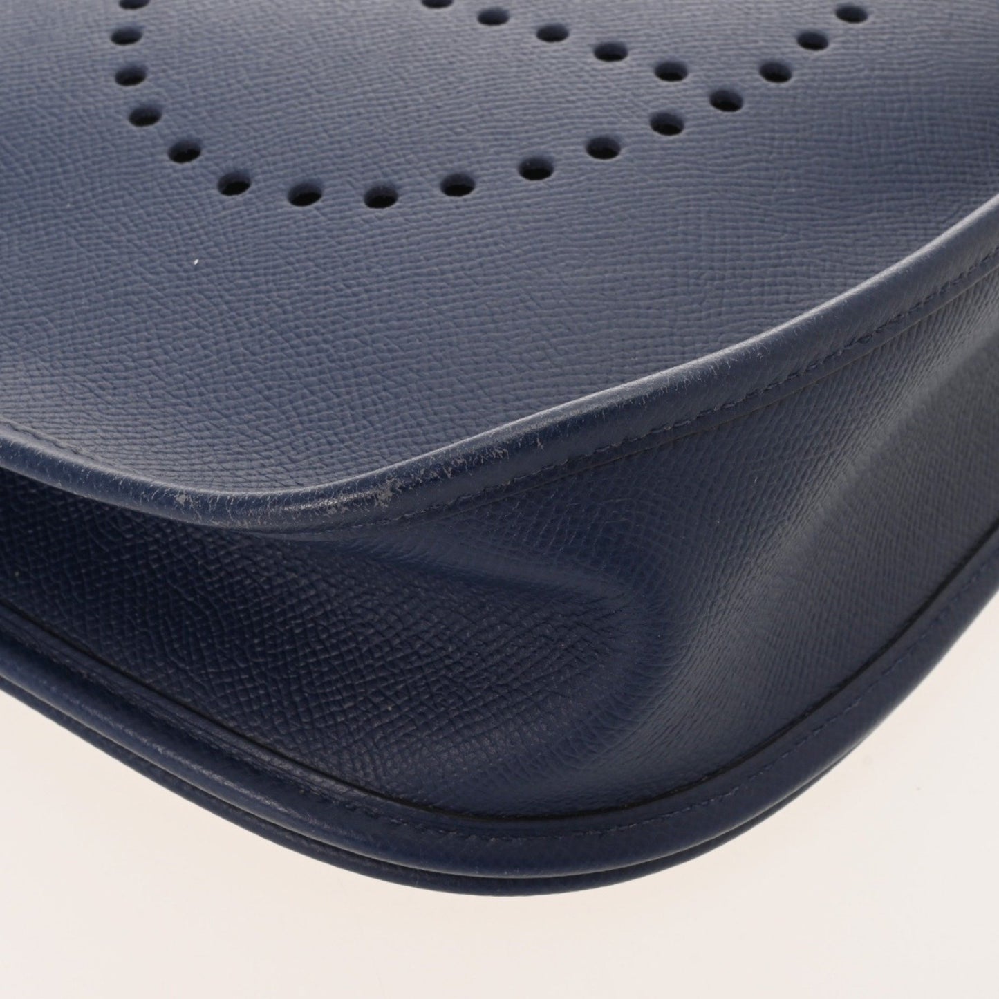 Hermes Evelyn 3 Pm Blue Ankle Q Stamp (Circa 2013)