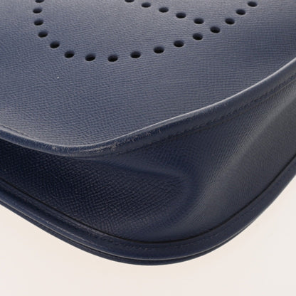 Hermes Evelyn 3 Pm Blue Ankle Q Stamp (Circa 2013)