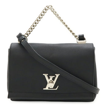 Louis Vuitton Lockme Ii Bb Chain Shoulder Bag/Handbag In Noir Black