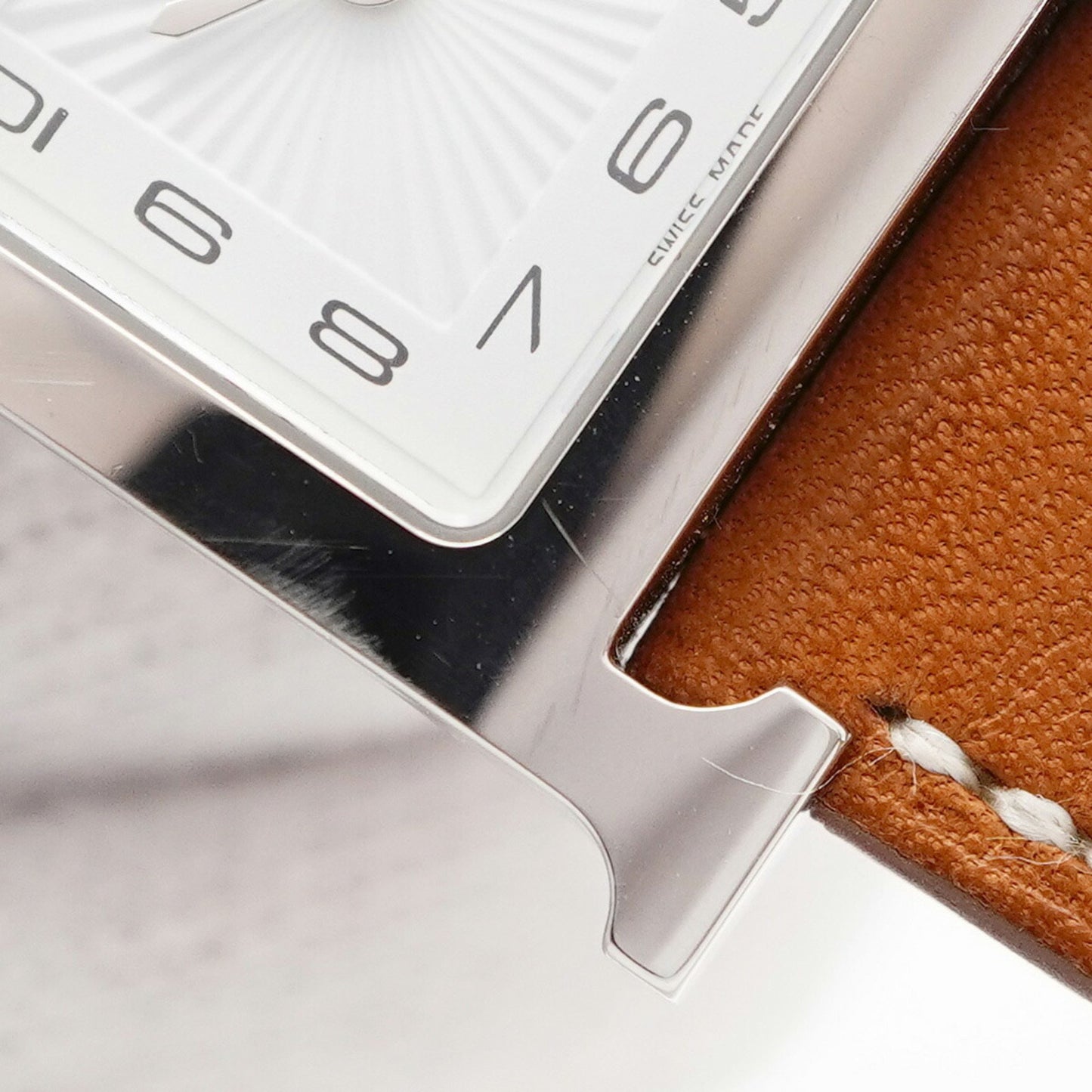 Herms H Watch Double Tour Hh1.210 White Dial