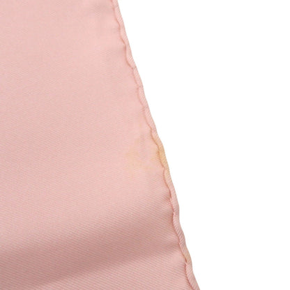 Herms Carr 90 "La Promenade De Longchamps" Silk Pink Scarf Muffler 0130 Hermes