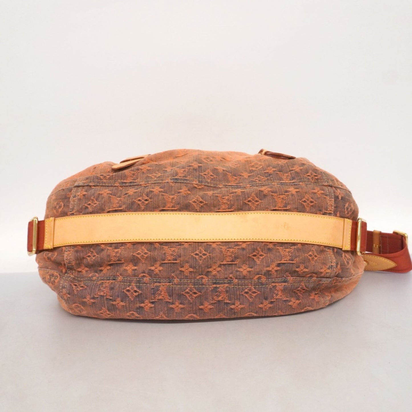 Louis Vuitton Monogram Denim Sunrise Shoulder Bag M93190 Orange
