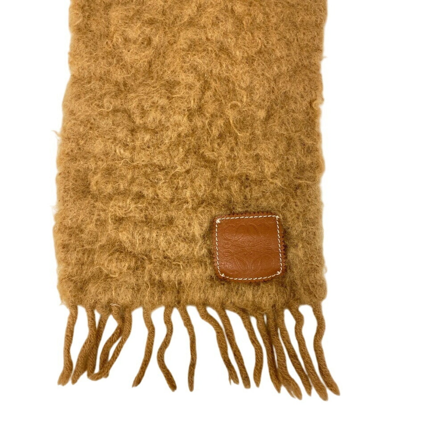 Loewe Anagram Scarf Bag Cover Ribbon High Beige