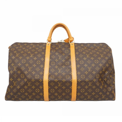 Louis Vuitton Monogram Keepall Bandouliere 60 Boston Bag M41422 Brown