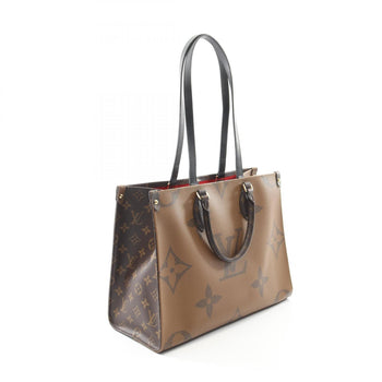 Louis Vuitton On The Go Mm Monogram Giant Reverse Tote Bag