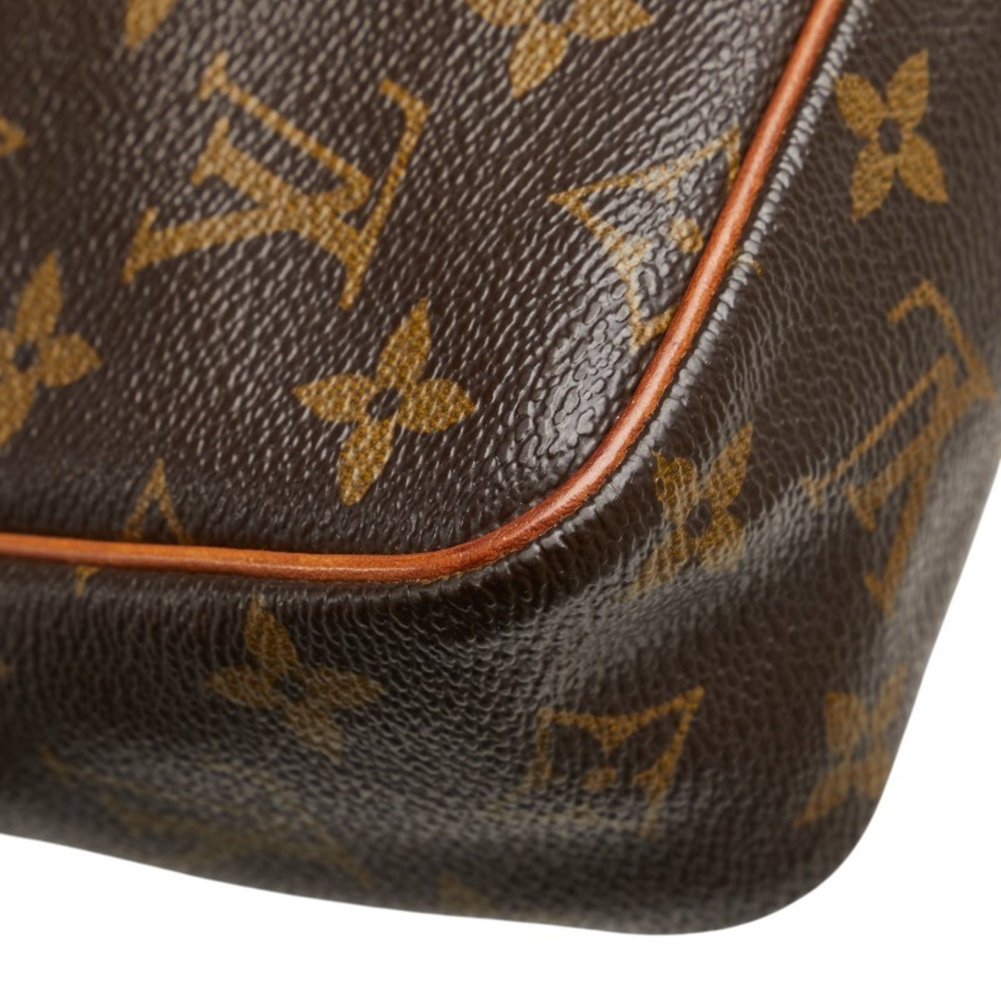 Louis Vuitton Monogram Compigne 23 Second Bag M51847 Brown Leather