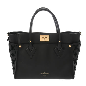 Louis Vuitton Monogram On My Side Mm 2-Way Noir M53826