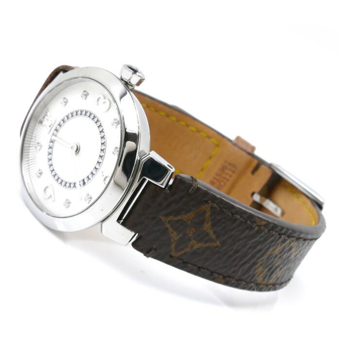 Louis Vuitton Tambour 8P Diamond Watch Battery