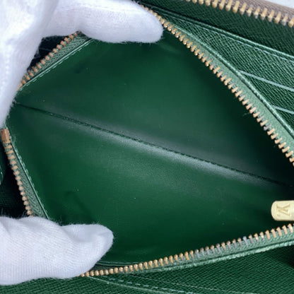 Louis Vuitton Monogram Gloom Zippy Organizer Long Wallet M60035 Brown Vert