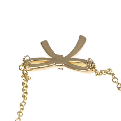 Tiffany Bow Pink Sapphire Necklace Pink Gold (18K) Sapphire Men