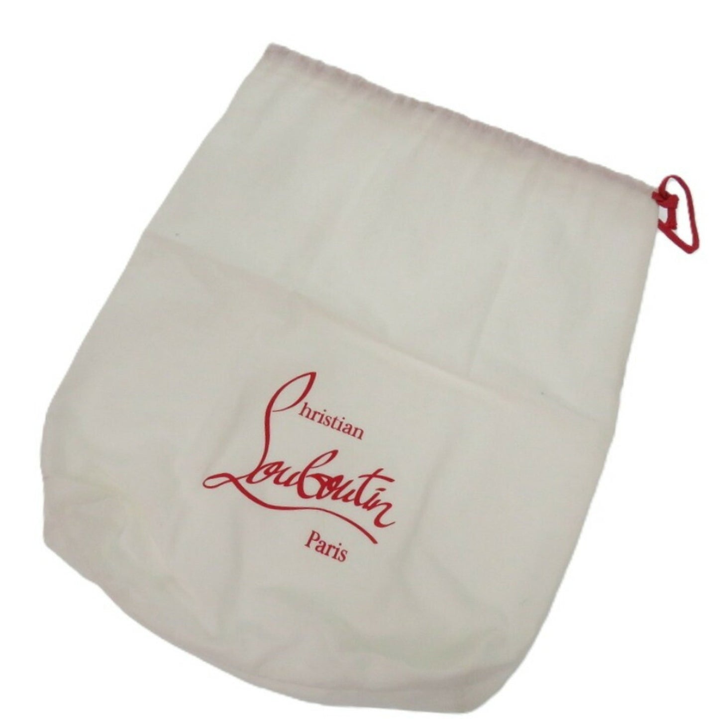 Like New Christian Louboutin Painted Cabata Mini Calfskin Leather Tote Bag In Pink Beige