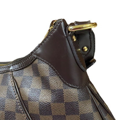 Louis Vuitton Thames Gm Damier Shoulder Bag Canvas N48181 Brown