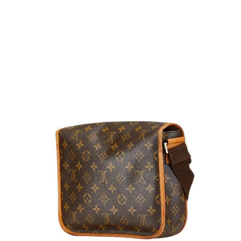 Louis Vuitton Monogram Bosphore Pm Shoulder Bag M40106 Brown Pvc Leather