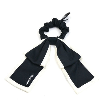 Chanel Silk Ribbon Scrunchie Hair Aa7530