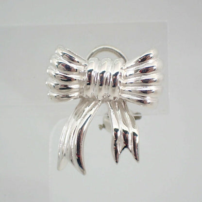 Tiffany Tiffany 925 Ribbon Earrings